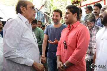 Son Of Sathyamurthy Movie Opening